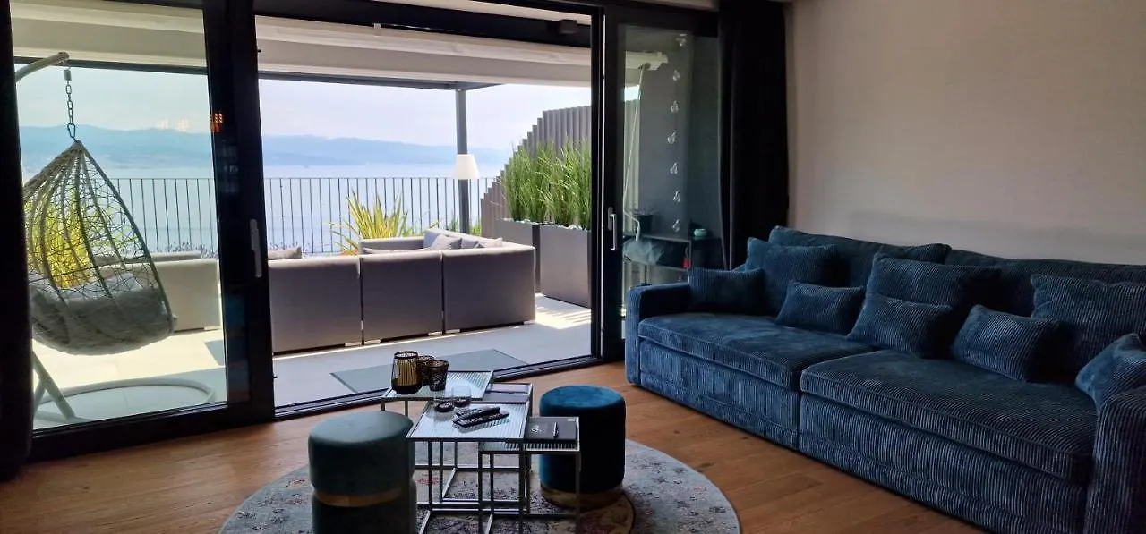 Apartment Qvarnero No18- Luxury Residence With Swimming Pool, Private Sauna And Jacuzzi Opatija Croatia