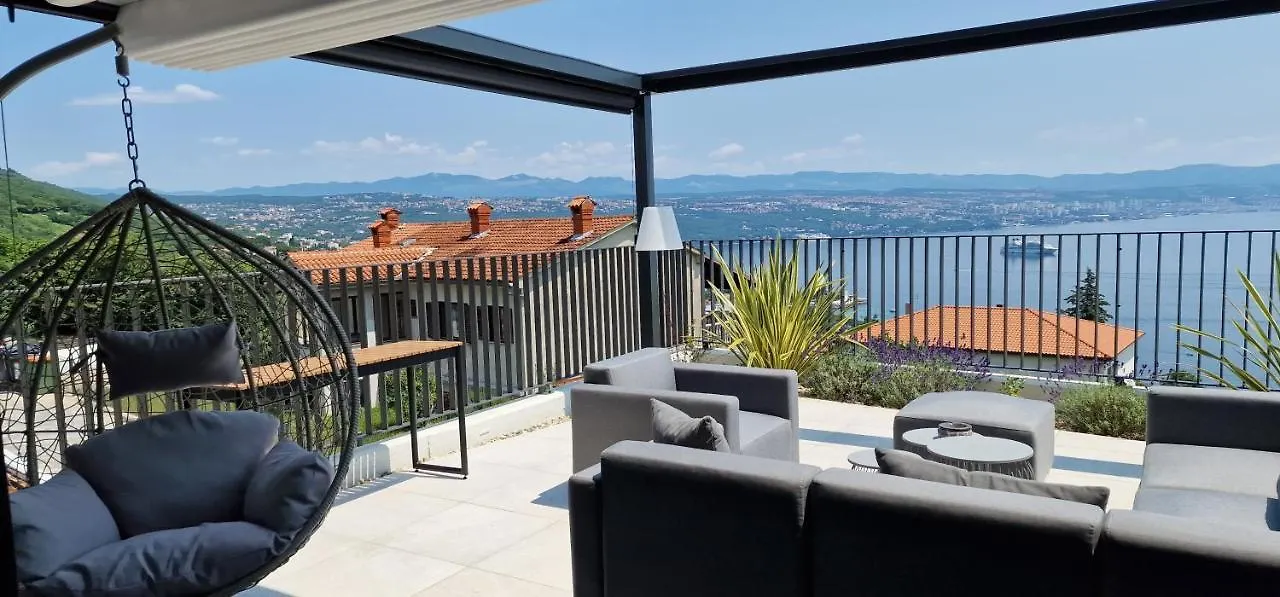 Qvarnero No18- Luxury Residence With Swimming Pool, Private Sauna And Jacuzzi Opatija Apartment