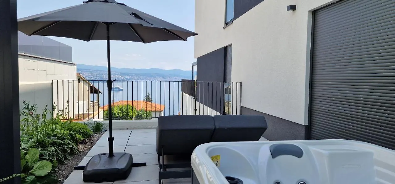 Apartment Qvarnero No18- Luxury Residence With Swimming Pool, Private Sauna And Jacuzzi Opatija